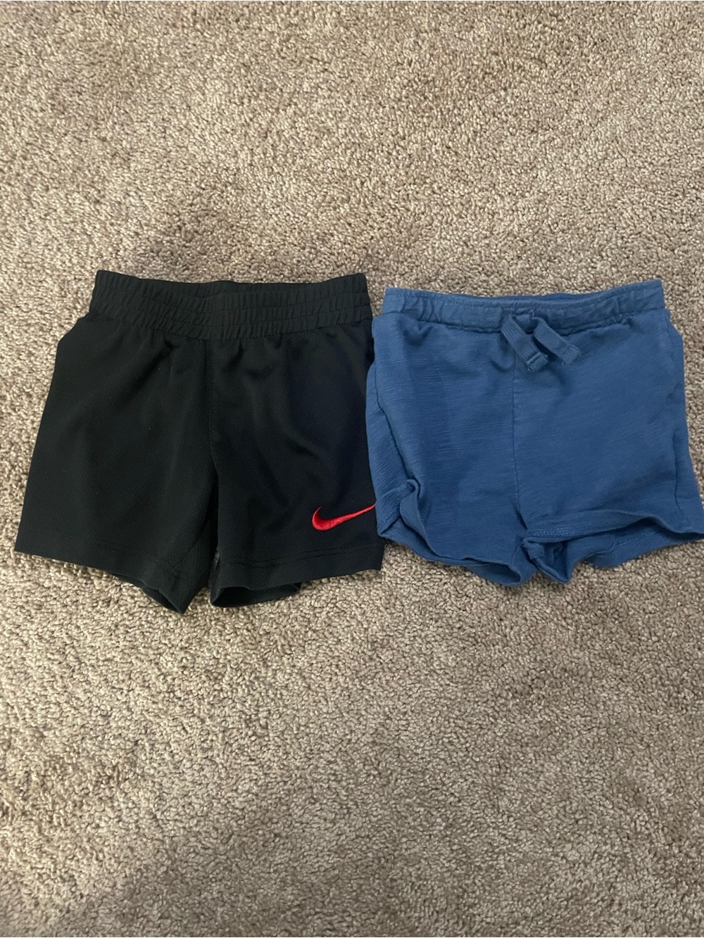 jumping beans Black and Blue Girls' Shorts Pair